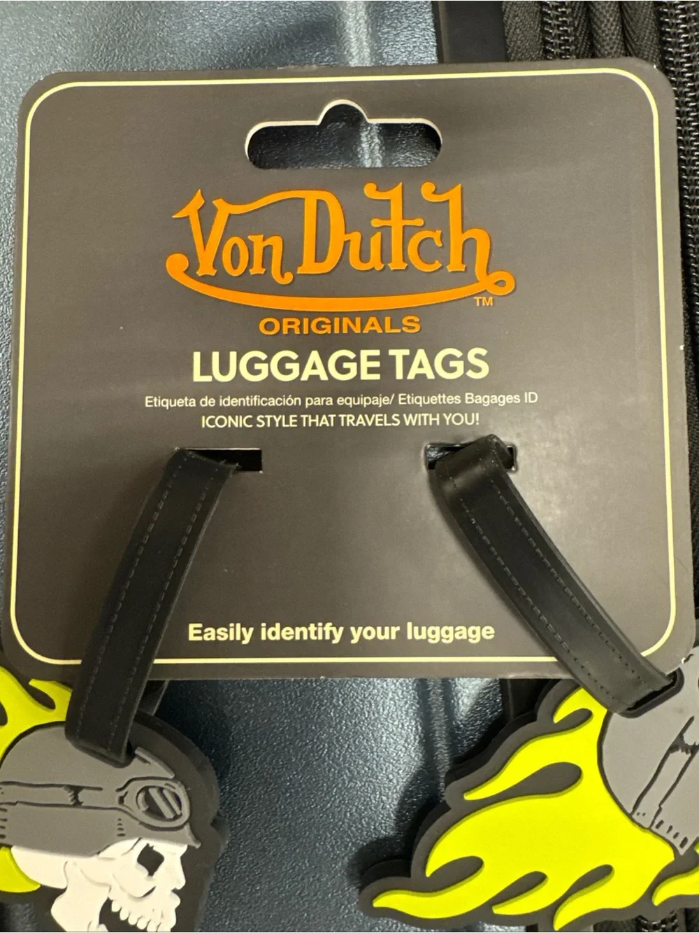 Set of “Von Dutch” Luggage Tags